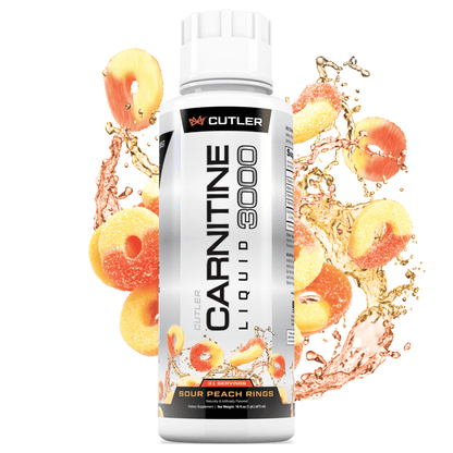 Cutler Nutrition Liquid Carnitine 3000 for Energy and Recovery Support Dietary Fitness Supplement Edible Healthcare Vitamin